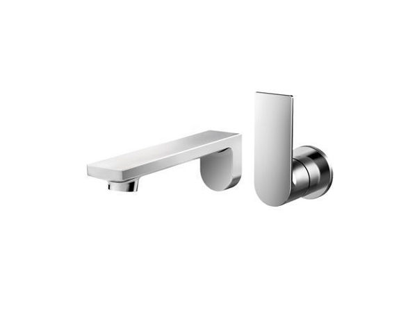 Ảnh của Vòi chậu gắn tường 2 lỗ hiện đại DLB309